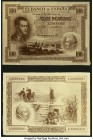Spain Banco de Espana 100 Pesetas 15.7.1925 Face and Back Photo Proofs Pick 69 for Type. Photo Proofs of the designs, nearly as issued. The photograph...