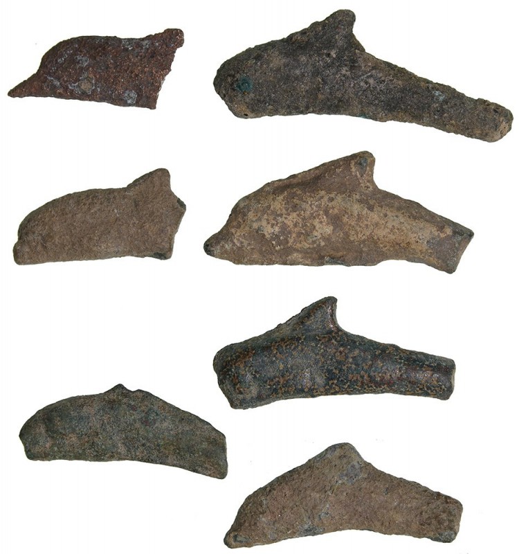 Ancients Skythia, Olbia Cast Æ Dolphin (Circa 450-425 BC) (7)
Different conditi...