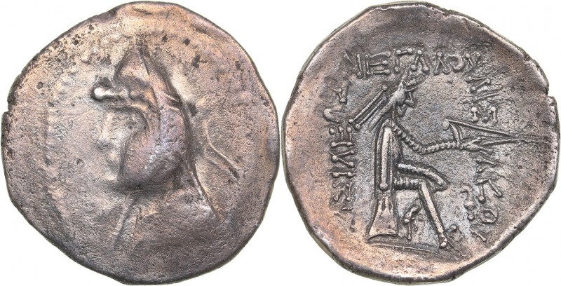 Parthian Kingdom AR Drachm - Phriapatius (185-170 BC) to Mithradates I (171-138 ...