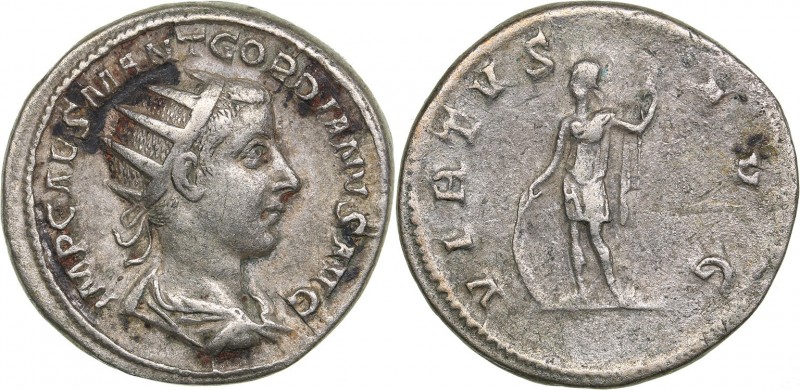 Roman Empire Antoninianus - Gordian III (238-244 AD)
4.70 g. 22mm. VF+/VF Rome....