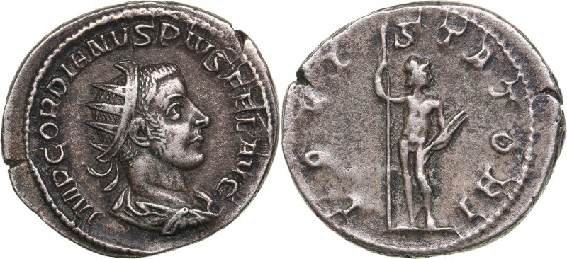 Roman Empire Antoninianus - Gordian III (238-244 AD)
4.66 g. 24mm. VF+/VF Rome....