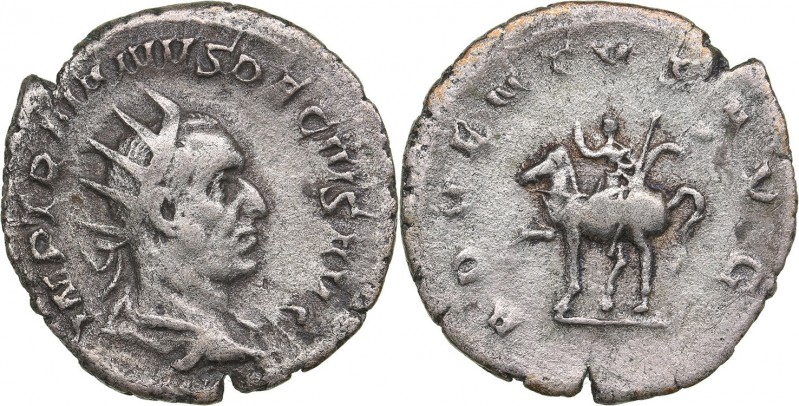 Roman Empire Antoninianus - Trajan Decius (249-251 AD)
2.87 g. 22mm. VF/F IMP T...