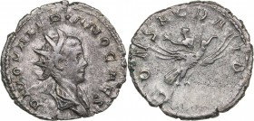 Roman Empire Antoninianus - Divus Valerian II (256-258 AD)
3.27 g. 22mm. VF/VF DIVO VALERIANO CAES, Bust of Emperor to the right./ CONSACRATIO around...