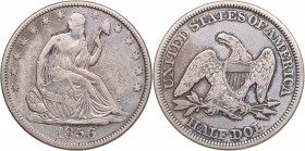 USA half dollar 1856
12.32 g. VF/VF+