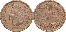 USA 1 cent 1898
3.04 g. XF/AU KM# 90a.