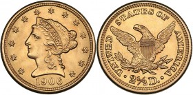 USA 2.5 dollars 1906
4.18 g. UNC/UNC Gold.