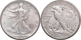 USA half dollar 1918
12.46 g. VF/VF