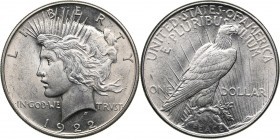 USA 1 dollar 1922
26.77 g. AU/AU Mint luster.