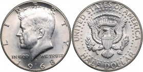 USA 1/2 dollar 1968
11.38 g. UNC