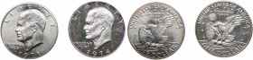 USA 1 dollar 1971 and 1974 (2)
Ag.