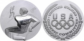USA medal Olympics 1984
46.75 g. 46mm. Silver. Official Commemorative medal of 1984 Los Angeles Olympics. The medal was designed by world-famous surr...
