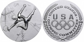 USA medal Olympics 1984
47.25 g. 46mm. Silver. Official Commemorative medal of 1984 Los Angeles Olympics. The medal was designed by world-famous surr...