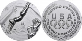 USA medal Olympics 1984
46.90 g. 46mm. Silver. Official Commemorative medal of 1984 Los Angeles Olympics. The medal was designed by world-famous surr...