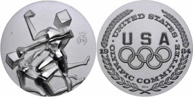 USA medal Olympics 1984
46.53 g. 46mm. Silver. Official Commemorative medal of 1984 Los Angeles Olympics. The medal was designed by world-famous surr...