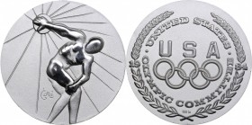 USA medal Olympics 1984
47.20 g. 46mm. Silver. Official Commemorative medal of 1984 Los Angeles Olympics. The medal was designed by world-famous surr...