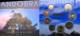 Andorra coins set 2015
UNC