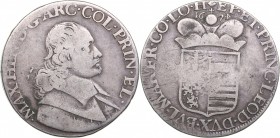 Belgia - Lüttich Patagon 1674 - Maximilian Heinrich von Bayern (1650-1688)
27.00 g. F/F Delmonte 471. Dav. 4294. Very rare variation - Number 4 rever...