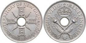 New Guinea Shilling 1938 - George VI (1936-1952)
5.36 g. AU/UNC Mint luster. Silver