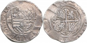 Spain 4 reales ND - Philipp II
13.52 g. XF/XF