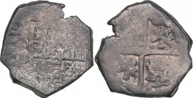 Spain - Sevilla - B 2 reales ND- Philipp II
6.79 g. F/F