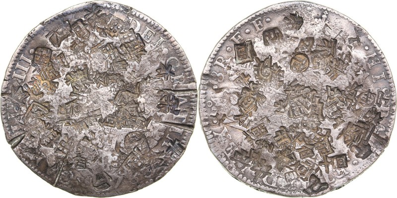 Spain - China 8 reales - Chop marks
26.66 g.