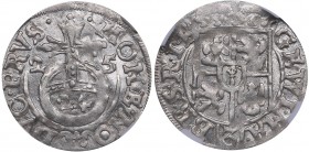 Germany - Brandenburg 1/24 taler 1625 NGC MS 64
TOP POP, only. Mint luster. Very rare condition!