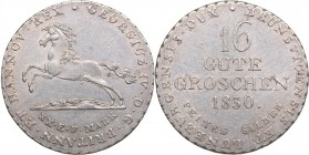 Germany - Hannover 16 Gute Groschen 1830
11.77 g. XF+/XF+ Mint luster.