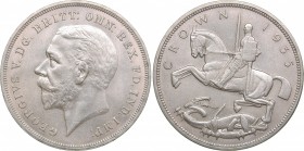 Great Britain Crown 1935
28.31 g. AU/AU Mint luster. KM# 842.