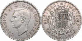 Great Britain Crown 1937
28.25 g. AU/AU Mint luster.