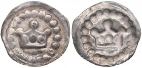 Reval - Denmark pfennig - Erik Menved (1286-1319)
0.12 g. UNC/UNC Rare condition! Haljak# 4. Rare!