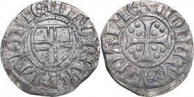 Reval artig ND - Wennemar von Brüggenei (1389-1401)
Livonian order. 1.24 g. XF/XF Mint luster. Haljak# 23.
