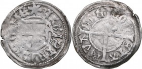 Reval schilling ND - Bernd von der Borch (1471-1483)
Livonian order. 0.97 g. F/F Haljak# 69.