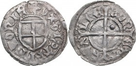 Reval schilling ND - Bernd von der Borch (1471-1483)
Livonian order. 0.95 g. XF/XF Haljak# 69.