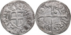 Reval schilling ND - Bernd von der Borch (1471-1483)
Livonian order. 0.98 g. XF/XF Mint luster. Haljak# 69.