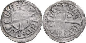Reval schilling ND - Bernd von der Borch (1471-1483)
Livonian order. 1.17 g. VF+/VF+ Haljak# 69.
