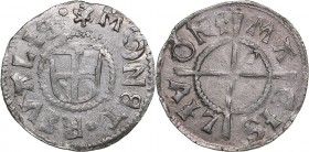 Reval schilling ND - Wolter von Plettenberg (1494-1535)
Livonian order. 1.13 g. UNC/UNC Mint luster. Rare condition! Ag. Haljak# 117с.