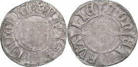 Reval schilling ND - Wolter von Plettenberg (1494-1535)
Livonian order. 1.02 g. F/F Haljak# 106 2R. Very rare!