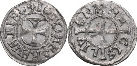 Reval schilling 1541 - Hermann Brüggenei-Hasenkamp (1535-1549)
Livonian order. 1.04 g. UNC/UNC Mint luster. Rare condition! Ag. Haljak# 148a.
