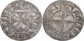 Reval schilling 1541 - Hermann Brüggenei-Hasenkamp (1535-1549)
Livonian order. 0.88 g. VF/VF Haljak# 148b (var).
