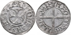 Reval schilling 1542 - Hermann Brüggenei-Hasenkamp (1535-1549)
Livonian order. 0.93 g. XF/XF Mint luster. Ag. Haljak# 150a.