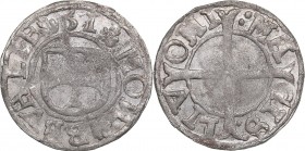 Reval schilling 1551 - Johann von der Recke (1543-1551)
Livonian Order. 1.03 g. XF/XF Ag. Haljak# 158 (var).