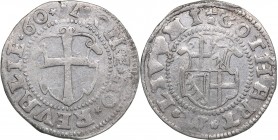 Reval Ferding 1560 - Gotthard Kettler (1559-1562)
Livonian order. 2.65 g. VF/VF Haljak# -. T-5