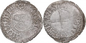 Wenden schilling ND - Johann Freitag vom Loringhoffe (1483-1494)
Livonian Order. 1.05 g. VF/VF Haljak# 225 R. Rare!