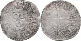 Wenden schilling ND - Johann Freitag vom Loringhoffe (1483-1494)
Livonian Order. 1.02 g. VF/VF Haljak# 225 R. Rare!