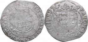 Courland 1/2 grosz 1689 - Friedrich Kasimir Kettler (1682-1689)
0.93 g. VF/VF Mint luster. Haljak# 1705.