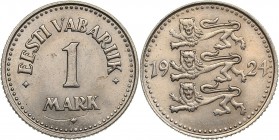 Estonia 1 mark 1924
2,52 g. AU/UNC Mint luster. KM# 1a