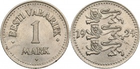 Estonia 1 mark 1924
2.53 g. UNC/UNC Mint luster. KM# 1a