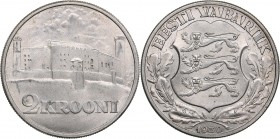 Estonia 2 krooni 1930 - Toompea
11.98 g. UNC/UNC Mint luster. KM# 20