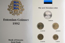 Estonian coins set 1992
UNC