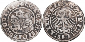 Lithuania 1/2 grosz 1512 - Sigismund I (1506-1548)
1.03 g. F/F Ag.